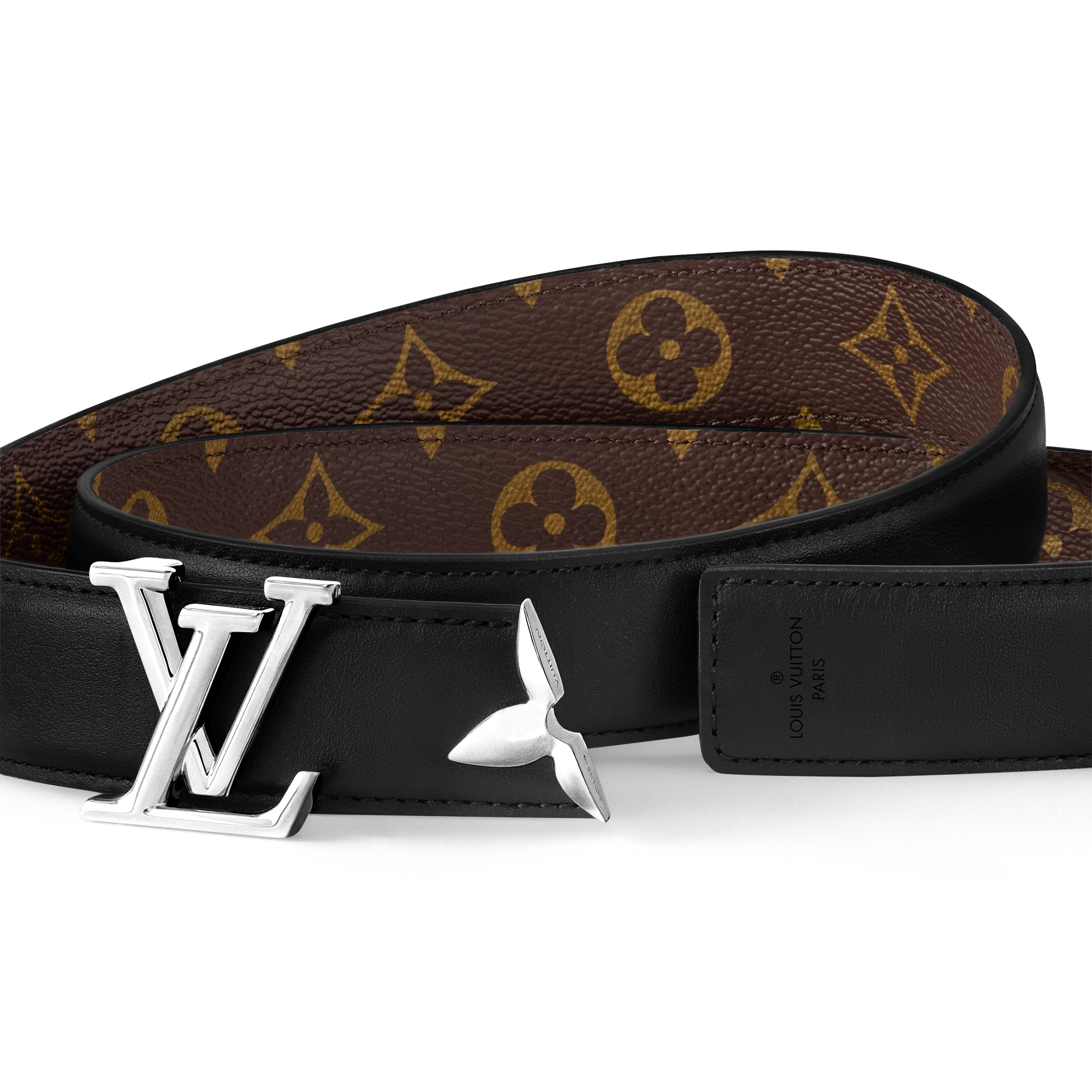 【極美品】LOUIS VUITTON ベルト・プリティーLV30MMリバーシブル ベルト・プリティー LV 30MM リバーシブル モノグラム｜ルイ・ヴィトン